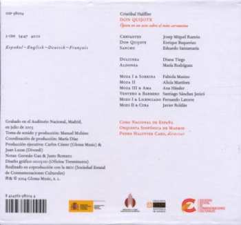 2CD/Coffret Cristóbal Halffter: Don Quijote