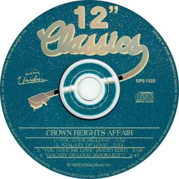 CD Crown Heights Affair: You Gave Me Love / Galaxy Of Love