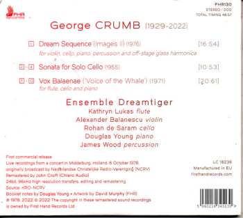 CD George Crumb: Dream Sequence, Cello Sonata, Vox Balaenae