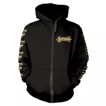 Sweatshirt avec fermeture éclair Blasphemy Made Flesh