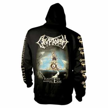 Marchandises Cryptopsy: Mikina Se Zipem Blasphemy Made Flesh S