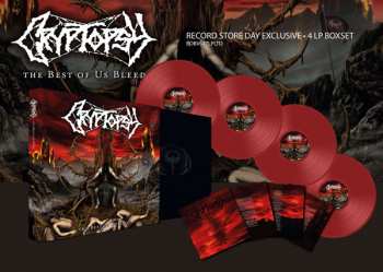 4LP/Coffret Cryptopsy: The Best Of Us Bleed LTD | CLR