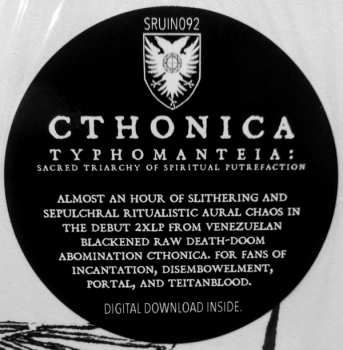 2LP Cthonica: Typhomanteia: Sacred Triarchy Of Spiritual Putrefaction