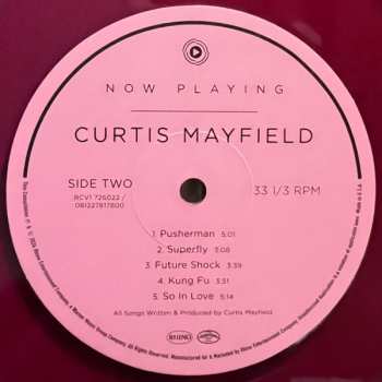 LP Curtis Mayfield: Now Playing