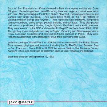 CD Curtis Mosby: Recorded On The West Coast And London - 1924-1939