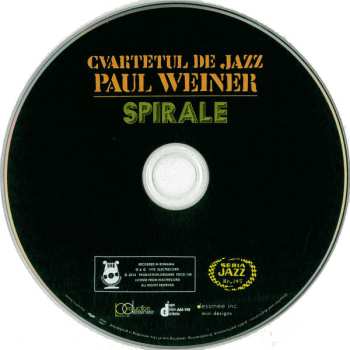 CD Cvartetul De Jazz Paul Weiner: Spirale (Jazz Cu Paul Weiner)