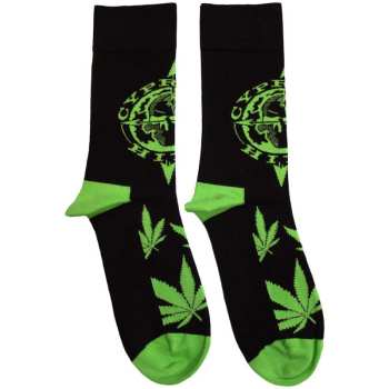 Merch Cypress Hill: Chaussettes à la cheville Logo Cypress Hill & Leaves