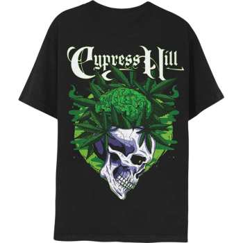Marchandises Cypress Hill: Cypress Hill Unisex T-shirt: Insane In The Brain (back Print) (small) S