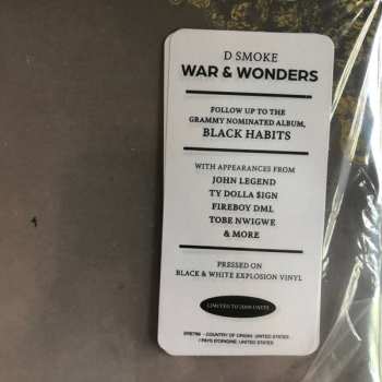 2LP D Smoke: War & Wonders CLR | LTD