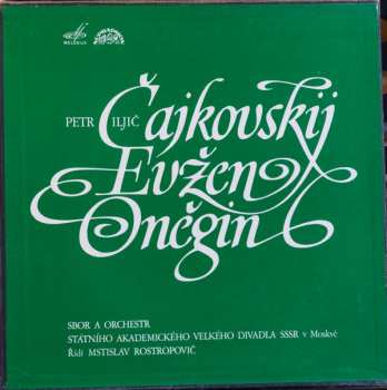3LP/Coffret Pyotr Ilyich Tchaikovsky: Eugene Onegin