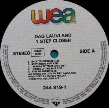 LP Dag Lauvland: 1 Step Closer