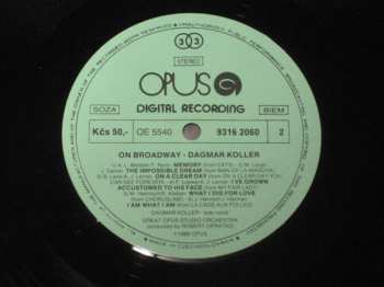 LP Dagmar Koller: On Broadway