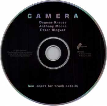 CD Peter Blegvad: Camera