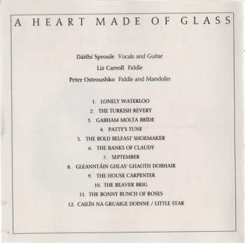 CD Dáithí Sproule: A Heart Made Of Glass