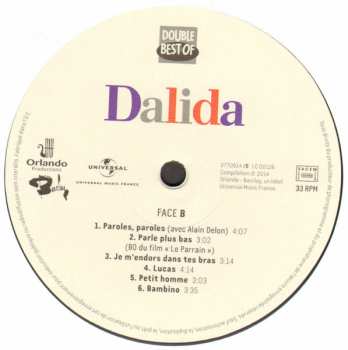2LP Dalida: Double Best Of