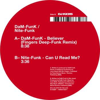 LP Dam-Funk: Believer (Fingers Deep-Funk Remix) / Can U Read Me?