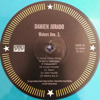 LP Damien Jurado: Waters Ave S CLR
