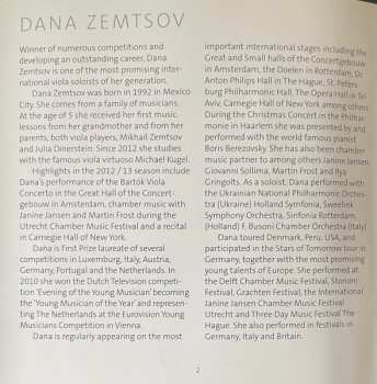 SACD Dana Zemtsov: Enigma, Works For Solo Viola
