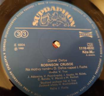 2LP Daniel Defoe: Robinson Crusoe