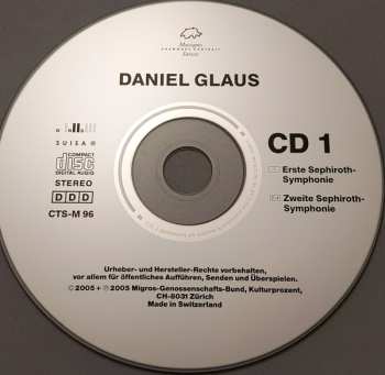 2CD Daniel Glaus: Sephiroth-Symphonien