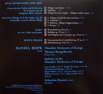 4CD/Coffret Daniel Hope: It's Me - The Baroque & Romantic Albums