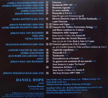 4CD/Coffret Daniel Hope: It's Me - The Baroque & Romantic Albums
