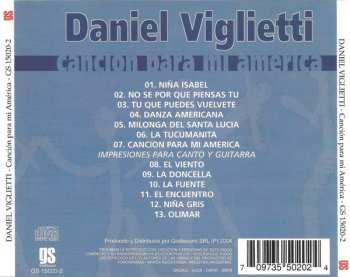 CD Daniel Viglietti: Canción Para Mi América