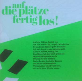 CD Daniel Wirtz: Auf Die Plätze Fertig Los!