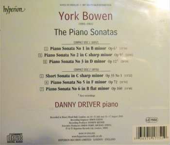 2CD York Bowen: The Piano Sonatas