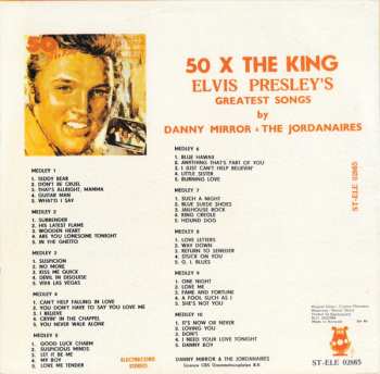 LP Danny Mirror: 50 x The King (Elvis Presley's Greatest Songs)