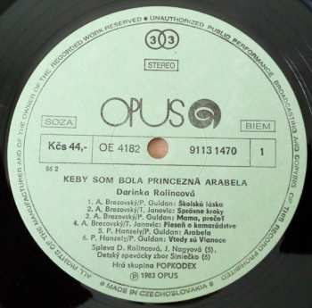 LP Darina Rolincová: Keby Som Bola Princezná Arabela