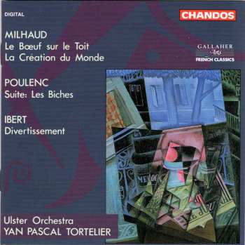 Album Jacques Ibert: Le Bœuf Sur Le Toit, La Création Du Monde / Suite: Les Biches / Divertissement