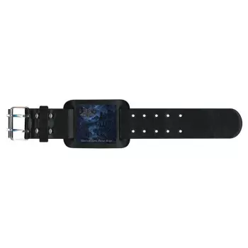 Bracelet en cuir Where Shadows Forever Reign