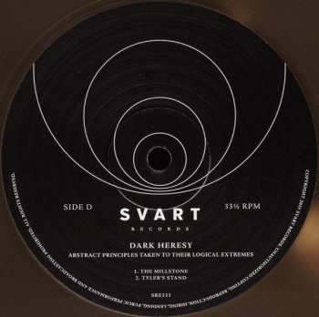 2LP Dark Heresy: Abstract Principles Taken To Their Logical Extremes