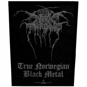 Merch Darkthrone: Décoration arrière True Norwegian Black Metal