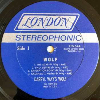 CD Darryl Way's Wolf: Two Wolf