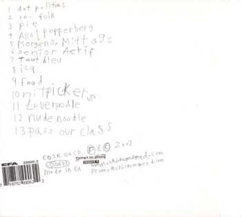 CD DAT Politics: Plugs Plus