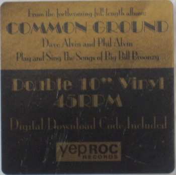 2EP Dave Alvin: Songs From Common Ground