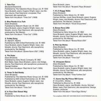 CD Dave Brubeck: Columbia Jazz Profiles