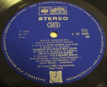 LP Dave Brubeck: Dave Brubeck