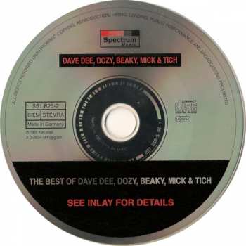 CD Dave Dee, Dozy, Beaky, Mick & Tich: The Best Of Dave Dee, Dozy, Beaky, Mick & Tich