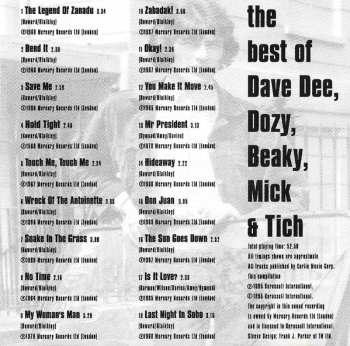 CD Dave Dee, Dozy, Beaky, Mick & Tich: The Best Of Dave Dee, Dozy, Beaky, Mick & Tich