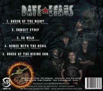 CD Dave Evans & Barbed Wire: Wild