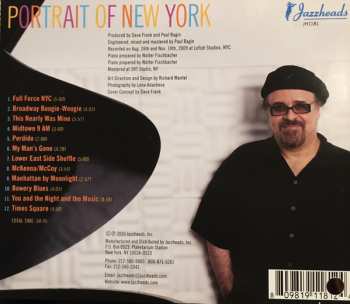 CD Dave Frank: Portrait Of New York