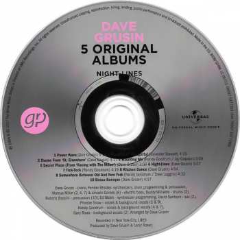 5CD/Coffret Dave Grusin: 5 Original Albums