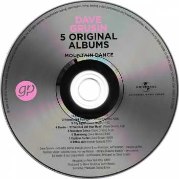 5CD/Coffret Dave Grusin: 5 Original Albums
