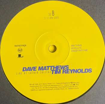 4LP/Coffret Dave Matthews: Live At Luther College