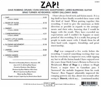 CD Dave Robbins Electric Band: Zap!