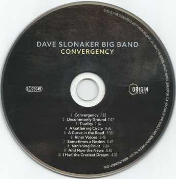 CD Dave Slonaker Big Band: Convergency