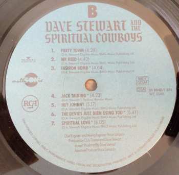 LP Dave Stewart And The Spiritual Cowboys: Dave Stewart And The Spiritual Cowboys (MULTISONIC)